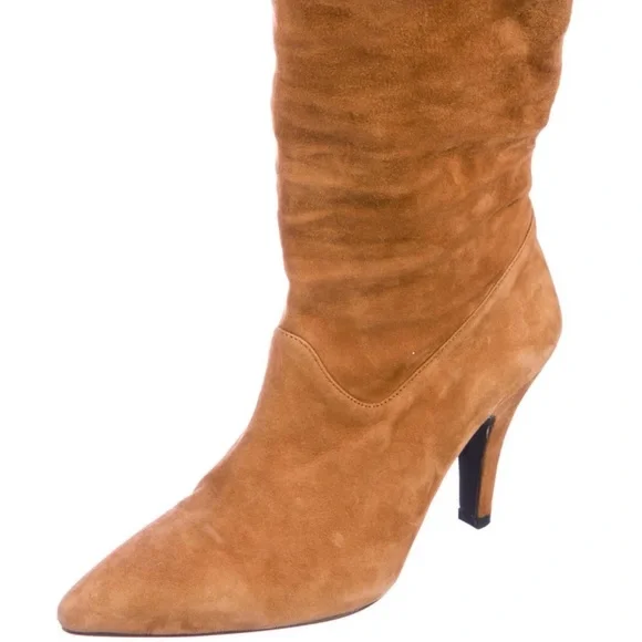 Anine Bing Suede Slouch Boots - Picture 3 of 6